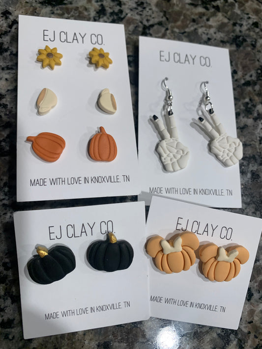 Handmade Clay Earrings