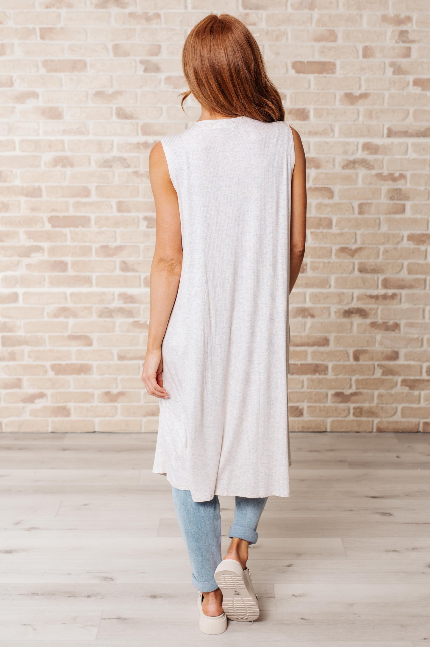 Breezy Boho Sleeveless Cardigan