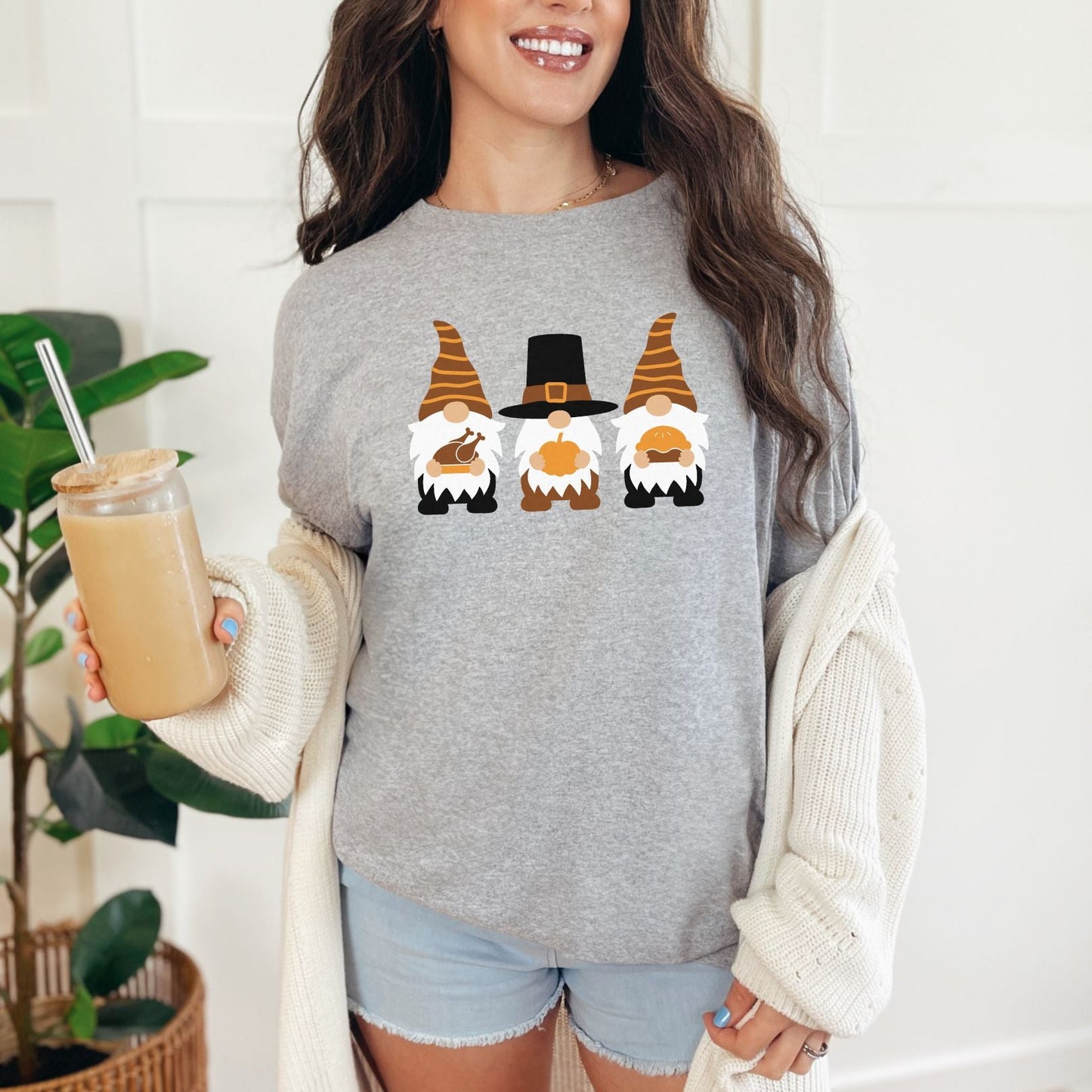 Thanksgiving Gnomes Graphic Tee