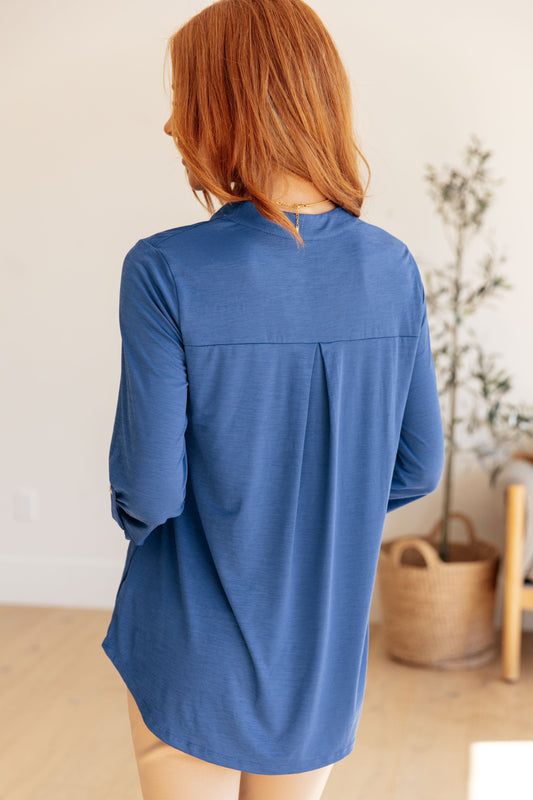 Lizzy Top in Royal Blue