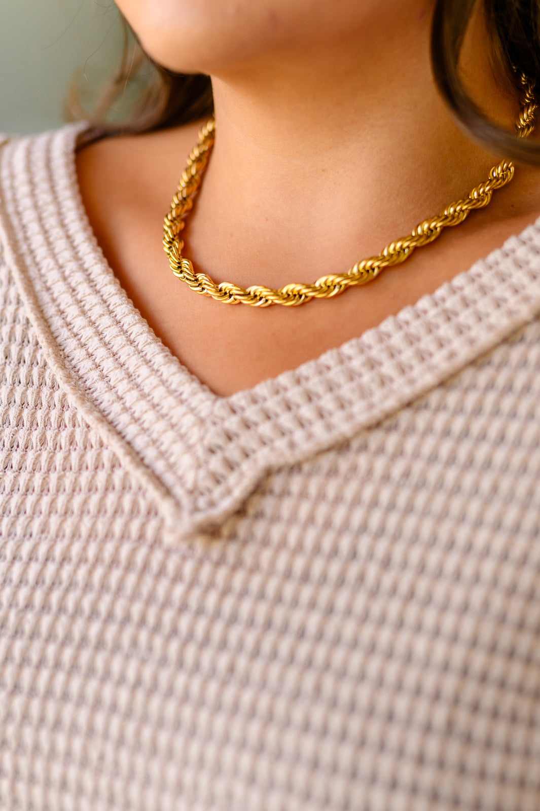 Midas Touch Classic Rope Chain