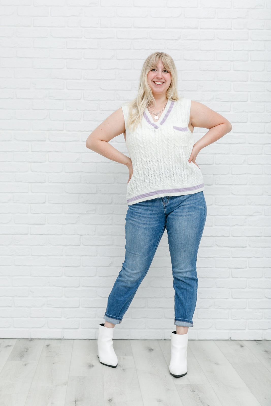 Power Girl Sweater Vest