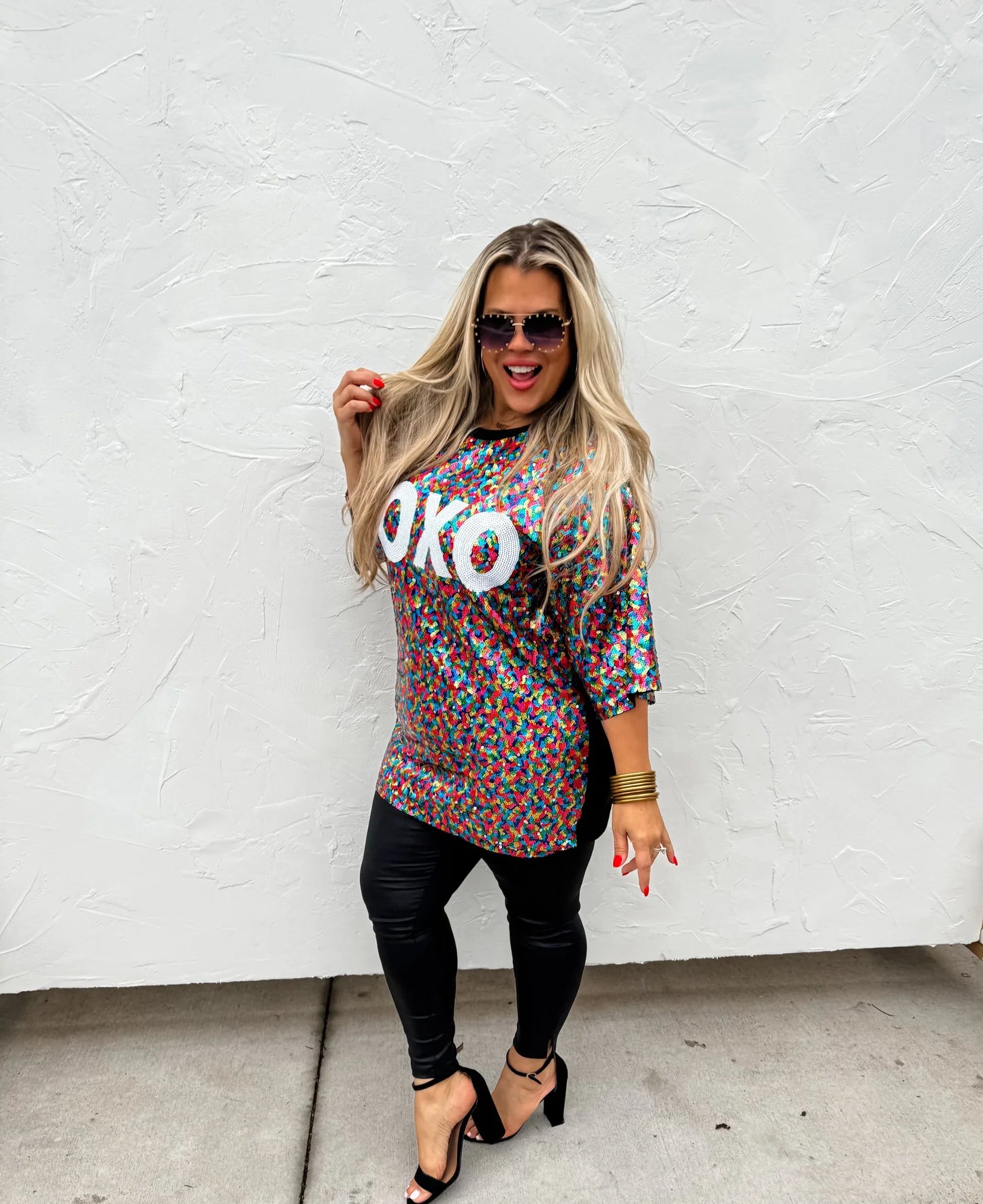 PREORDER: XOXO Sequin Top