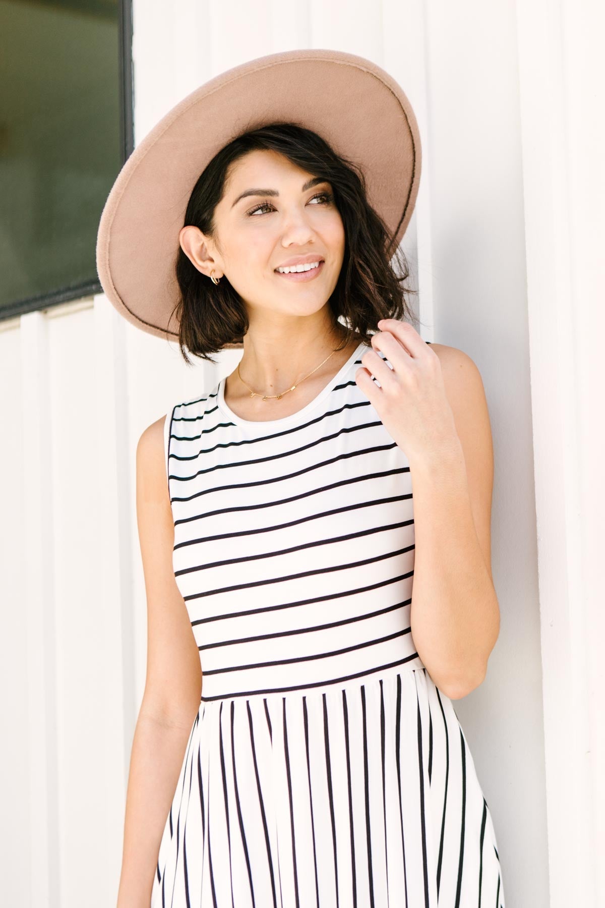 Beach Day Dress In Ivory