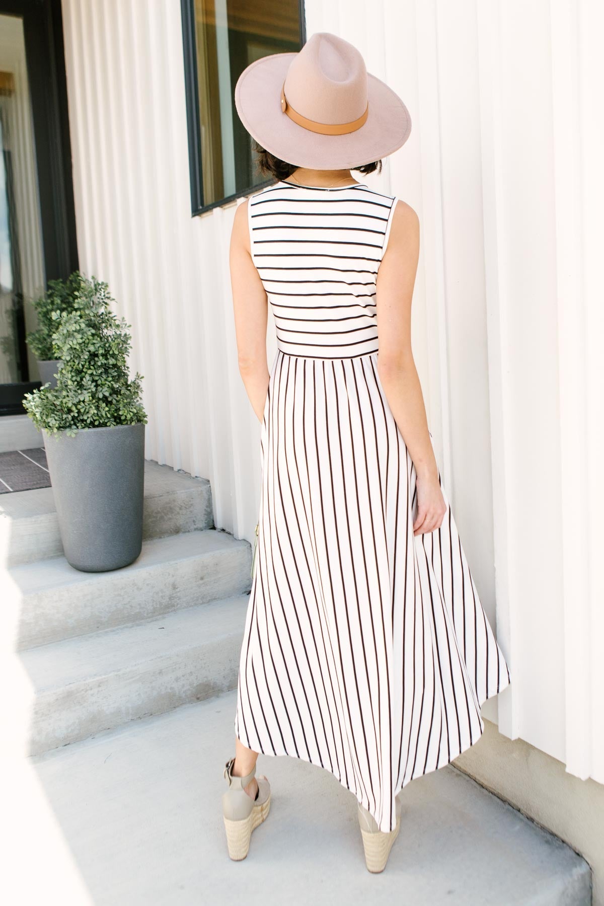 Beach Day Dress In Ivory