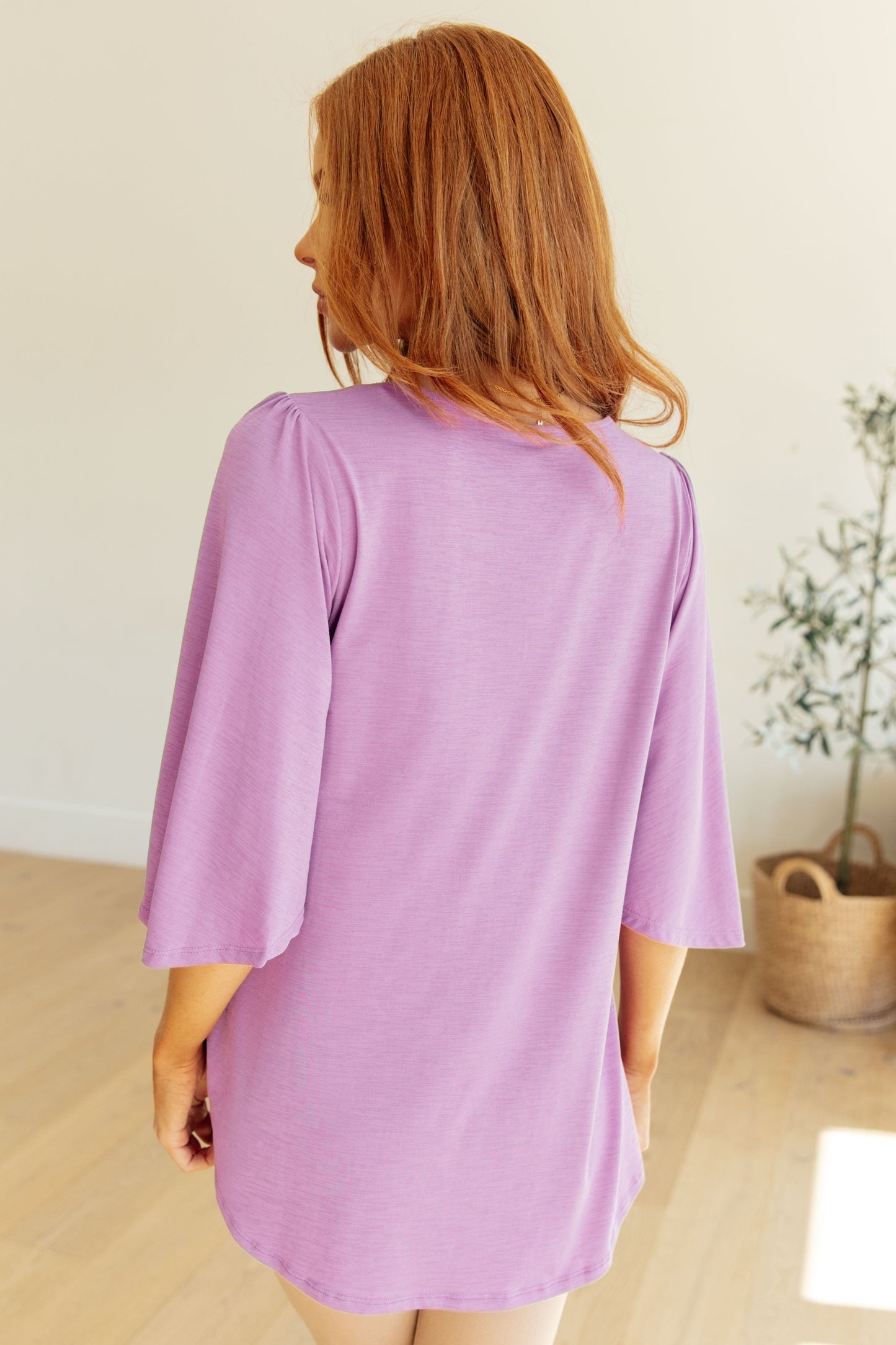 Cali Blouse in Lavender