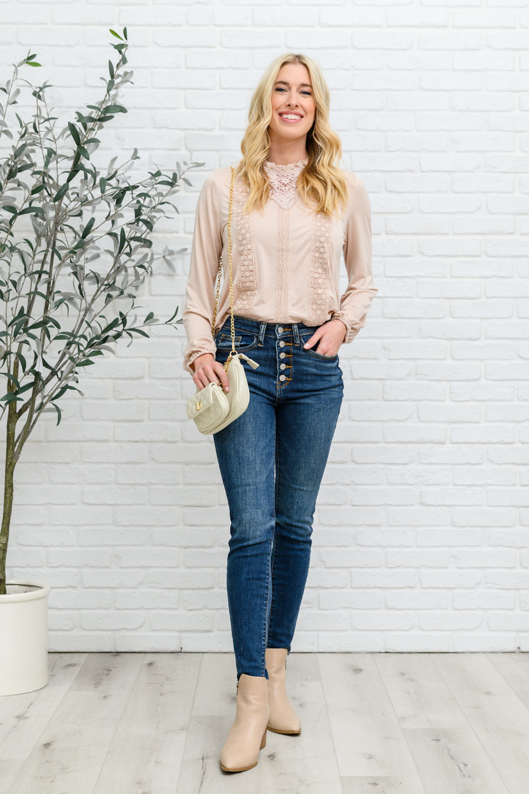 Picture This Top In Blush