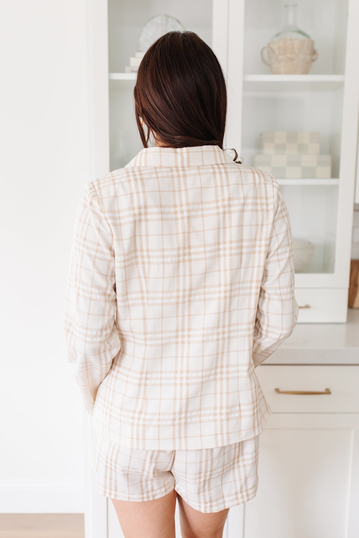 Dressed in Plaid Blazer