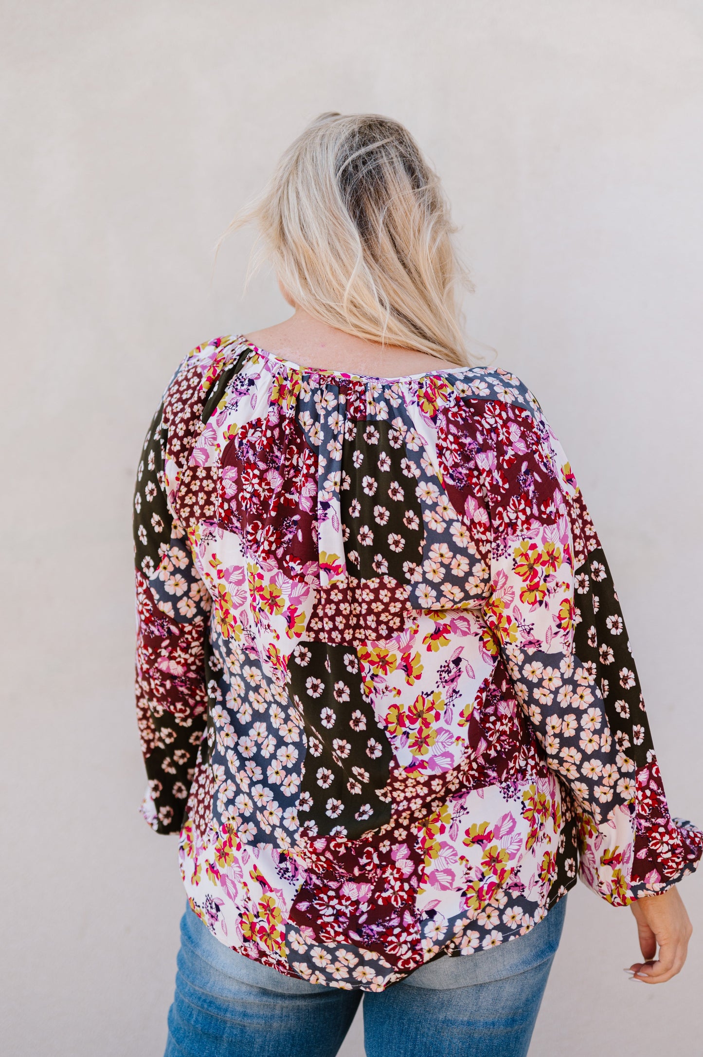 Just Wait Floral Top