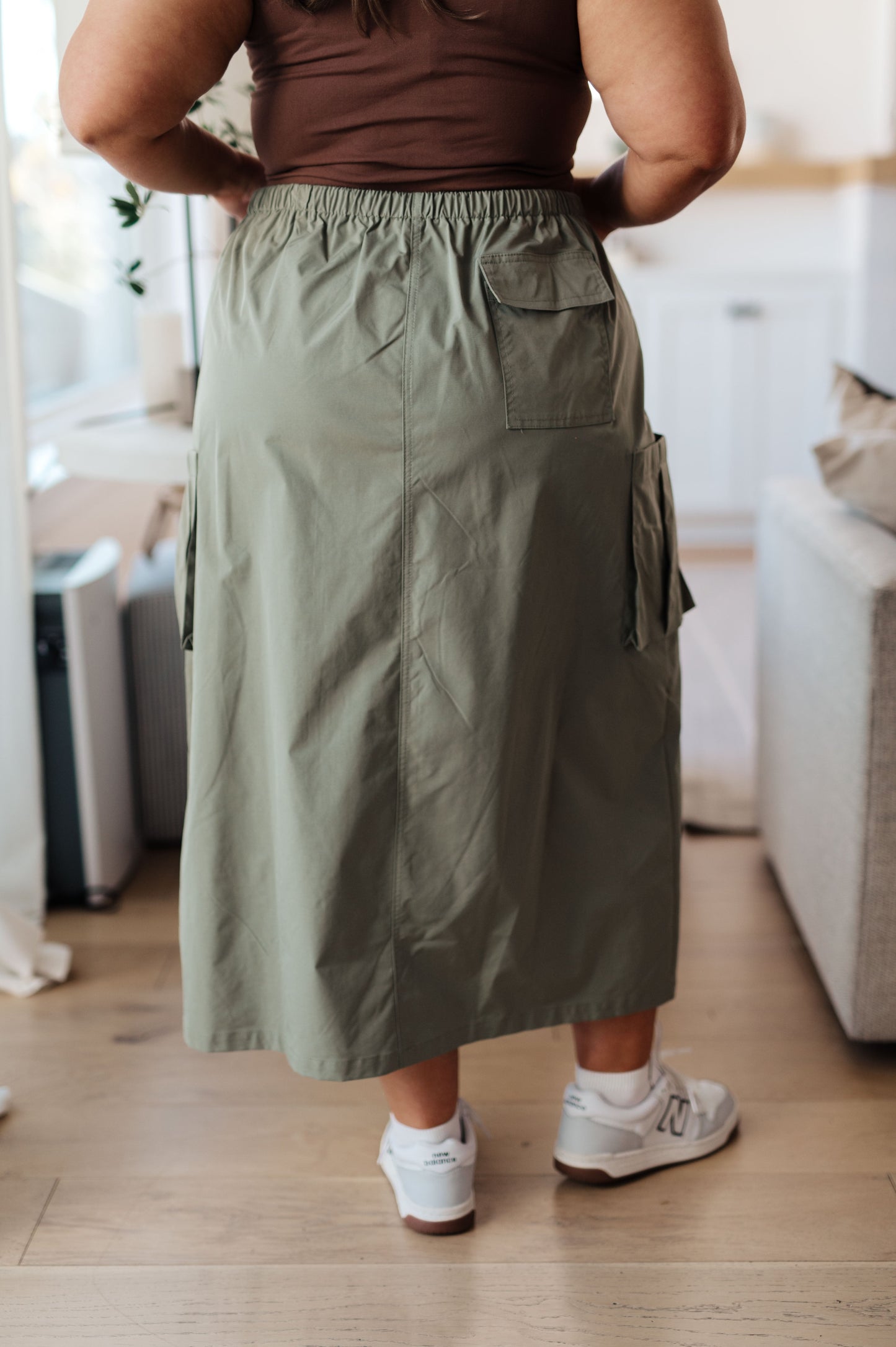 Explain It Away Cargo Skirt