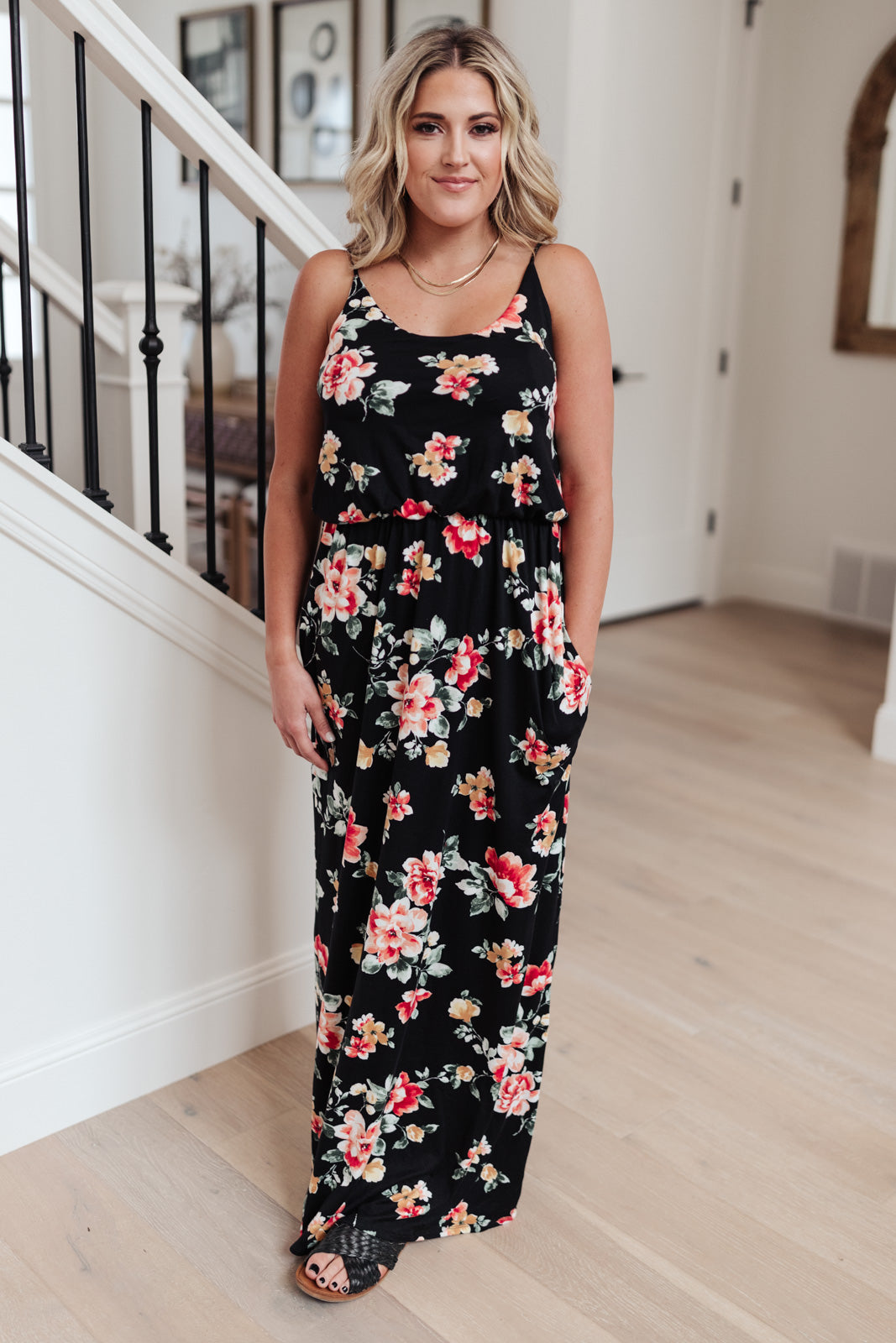 Floral Breeze Maxi Dress