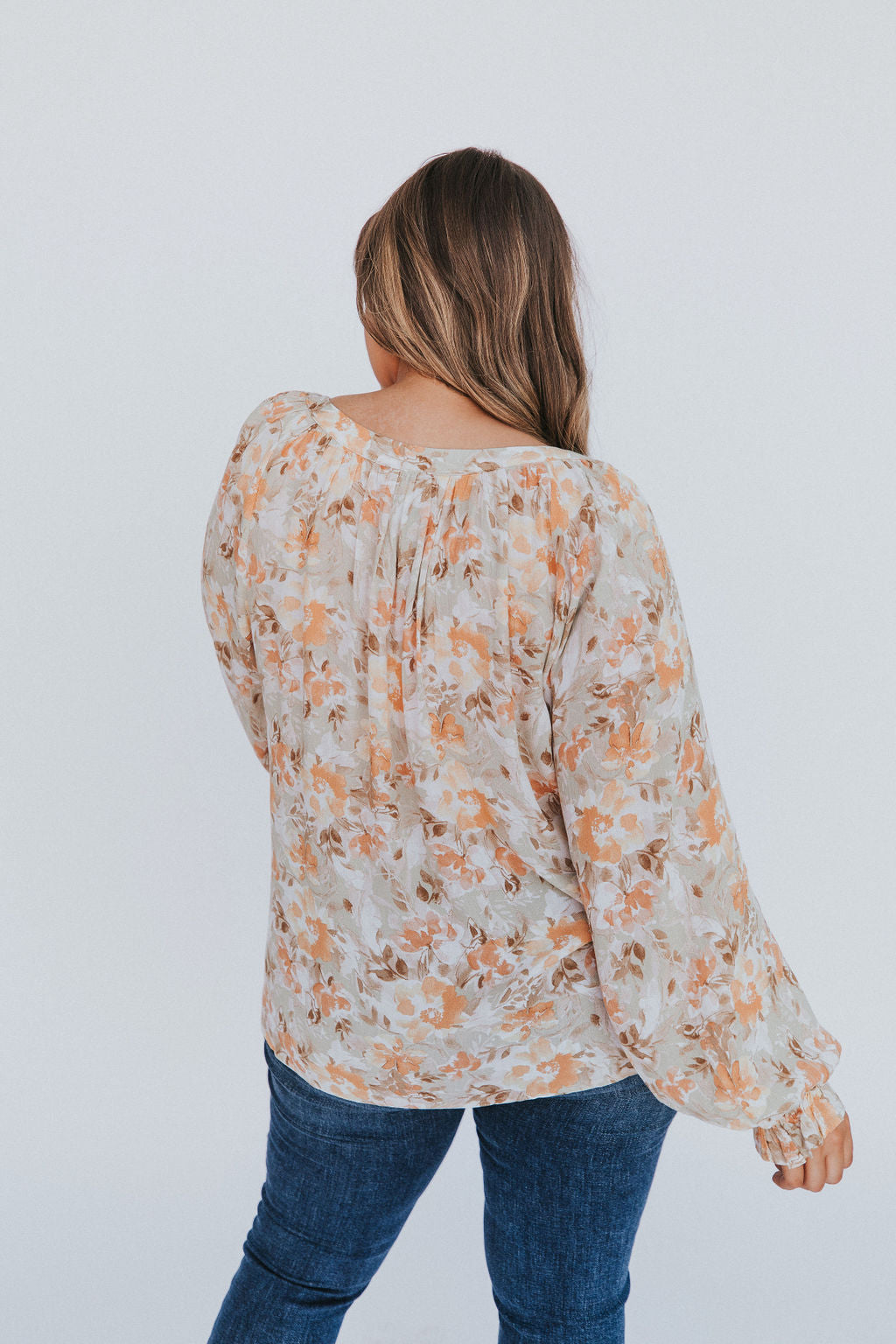 Figure It Out Floral Top