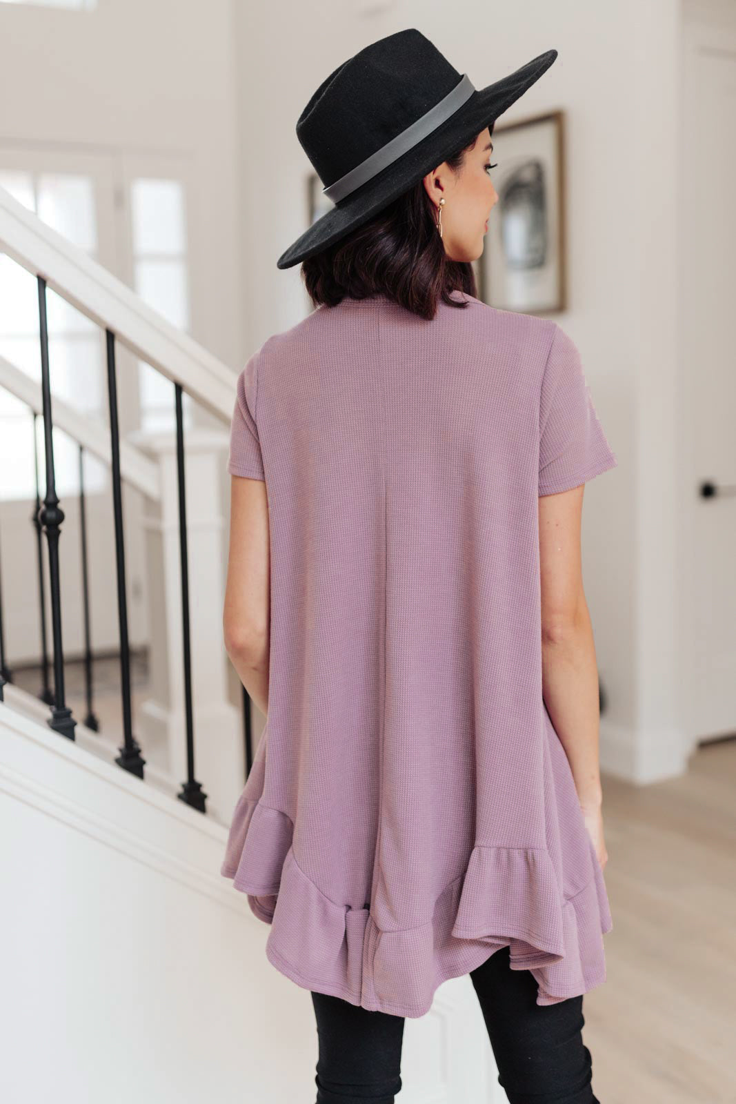 Sweet Breeze Tunic Dress in Lavender