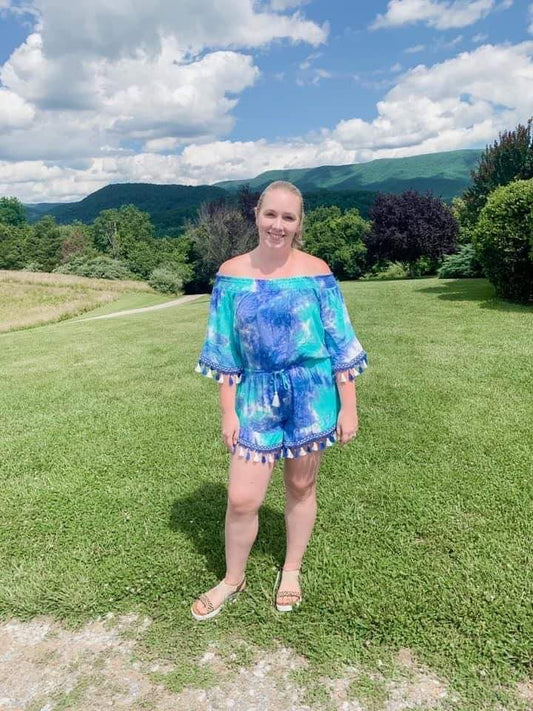 Tie Dye Romper