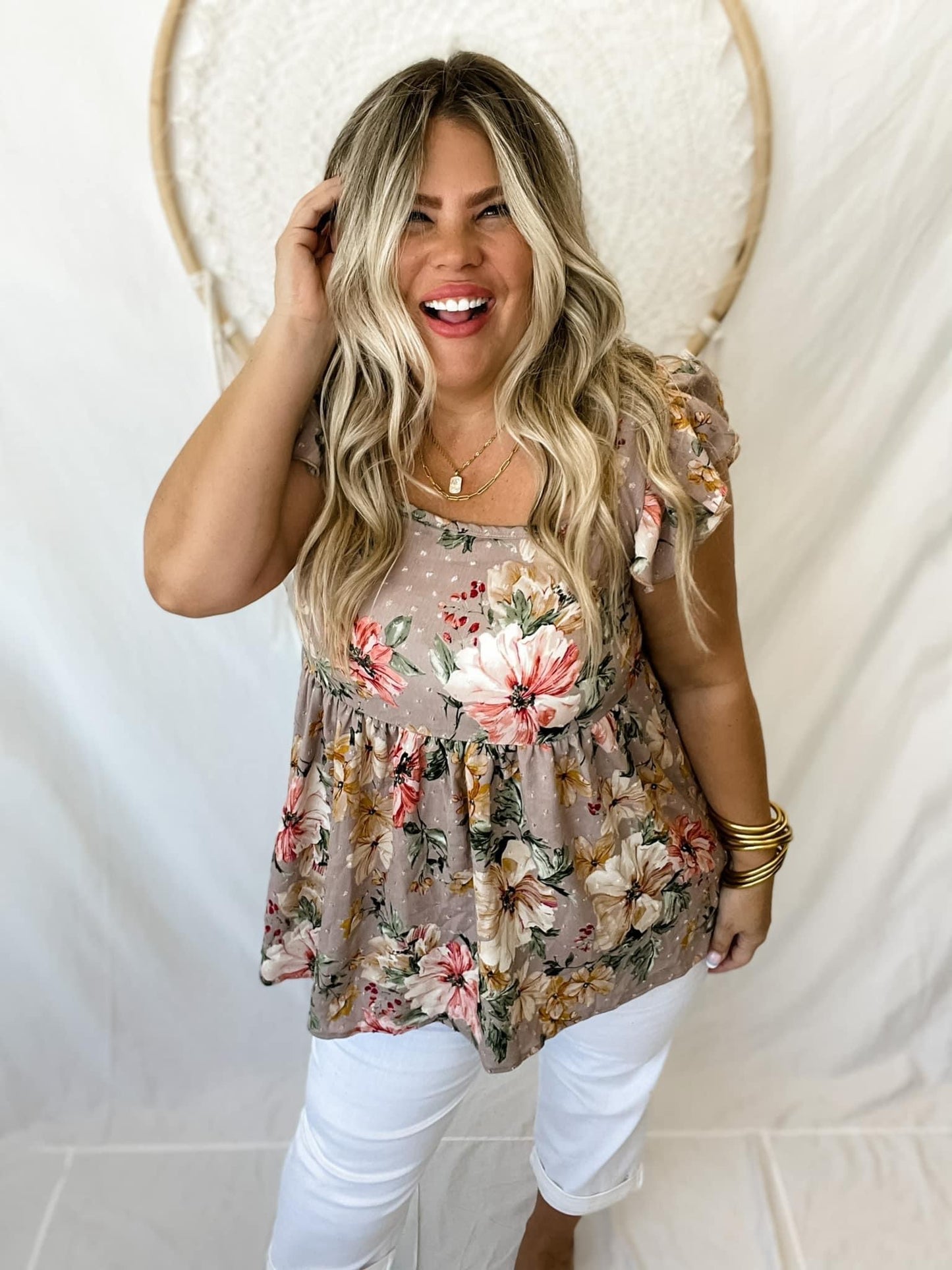 SLOANE FLORAL TOP