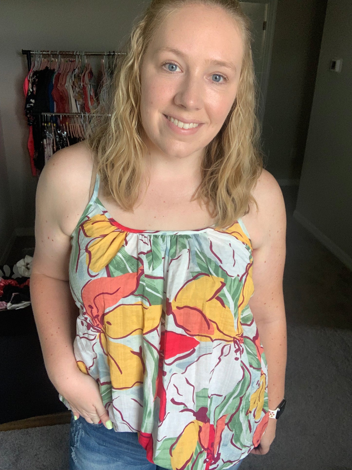 LAKEN FLORAL TANK