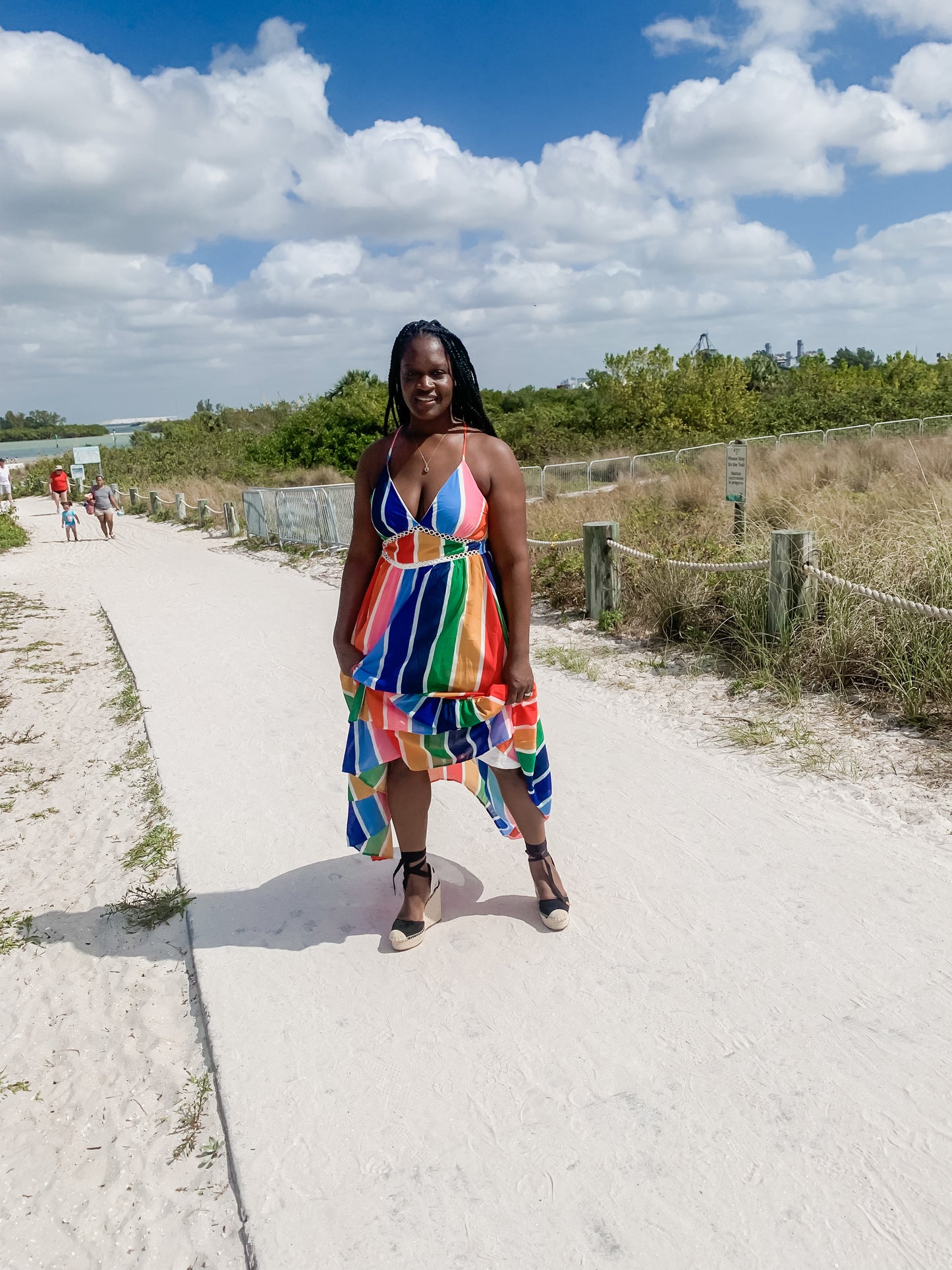 Rainbow Maxi Dress