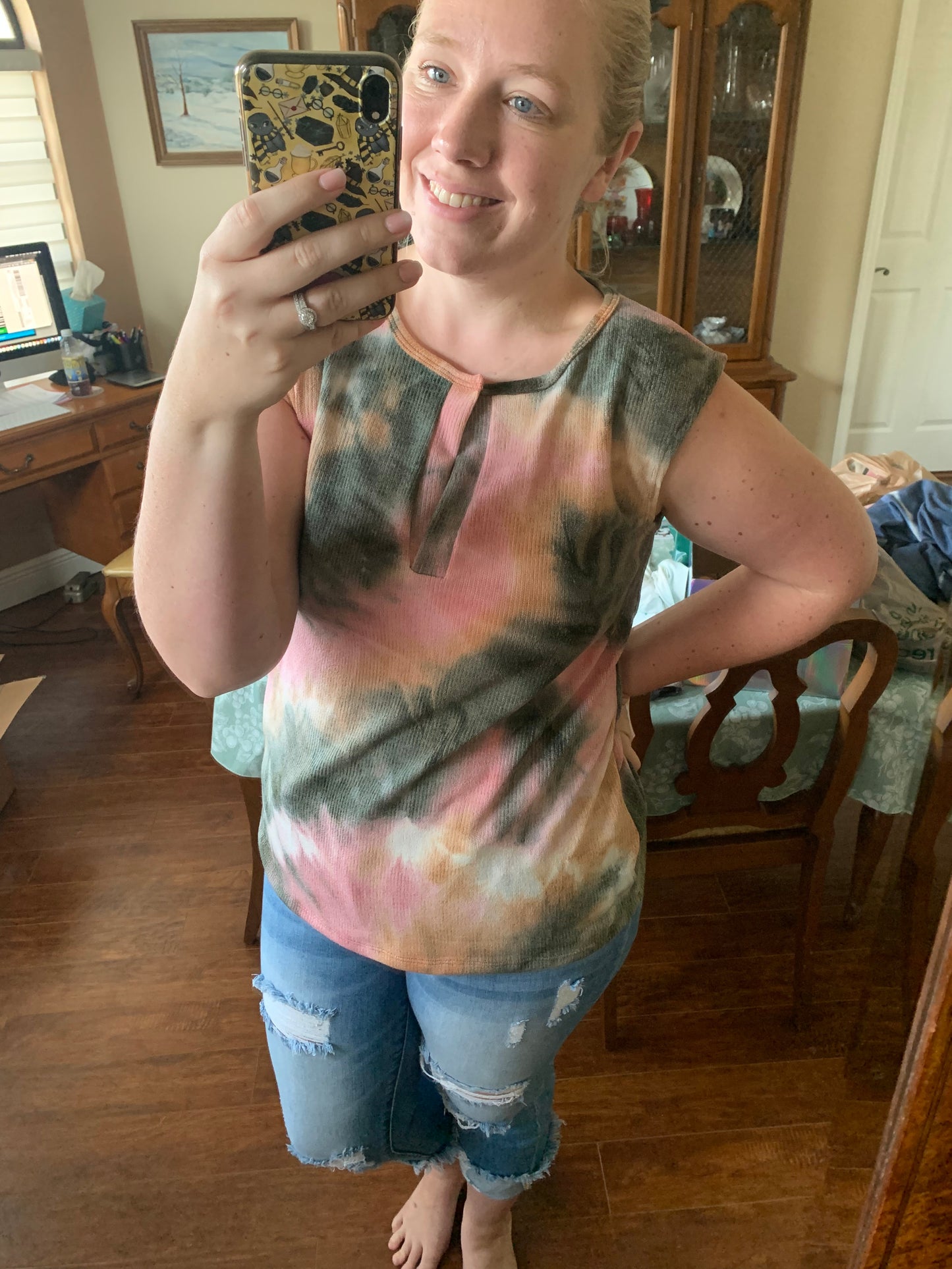 Honey Tie Dye Top