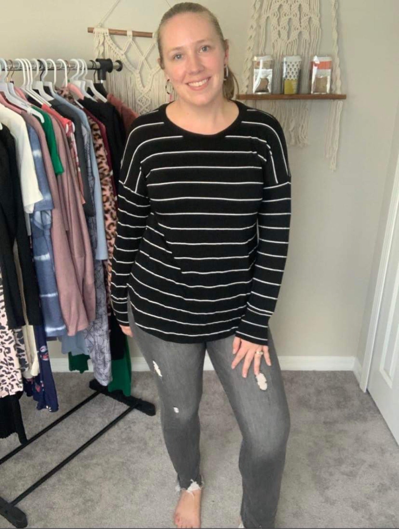 Sarah Striped Sweater