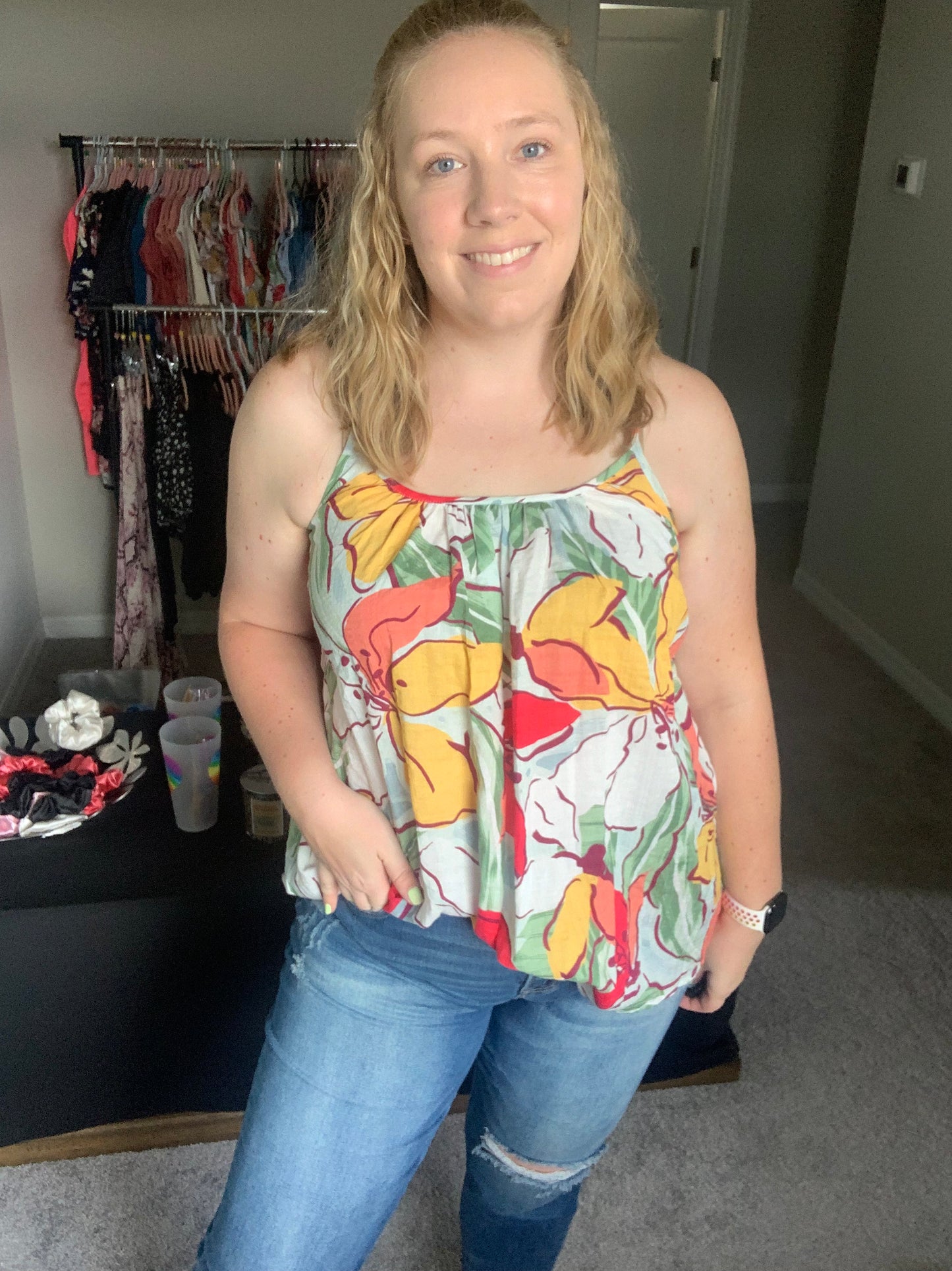 LAKEN FLORAL TANK