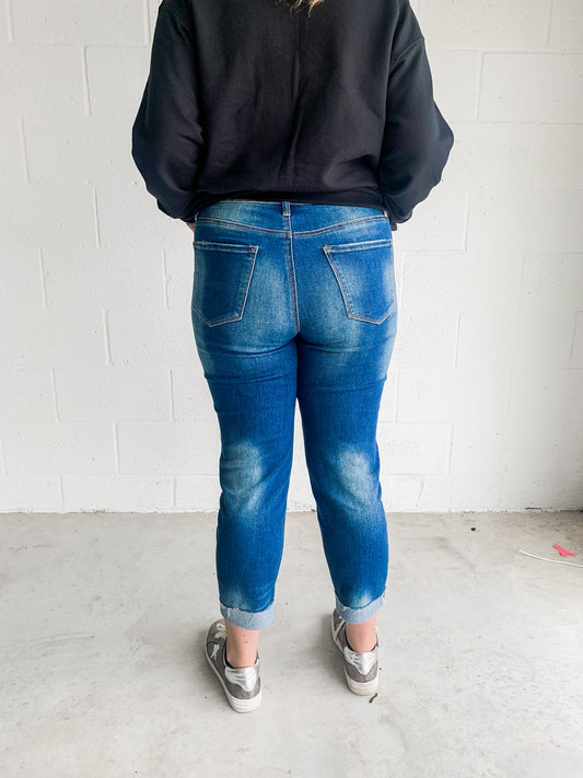 Risen Boyfriend Jeans